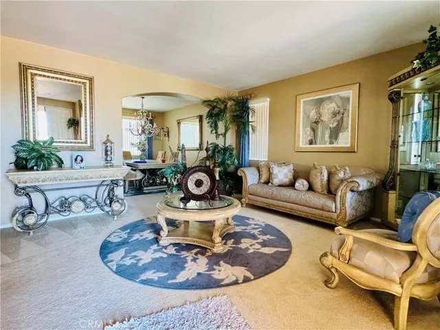 Entering into the Formal Living Room, Formal Dining Area in the Background