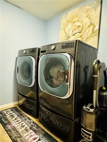 Top Landing Leads to Dedicated Laundry Room