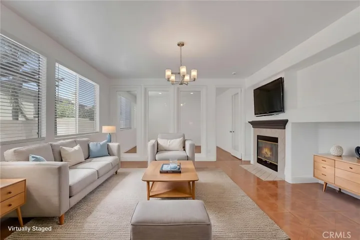 Family Room with Fireplace