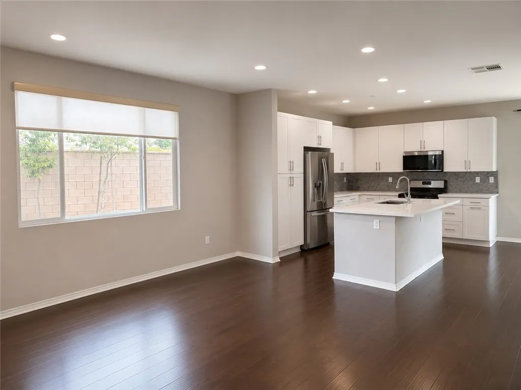 Living Room + Kitchen