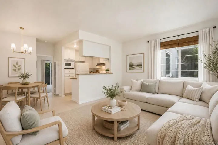 Virtually updated and staged to show the potential.
