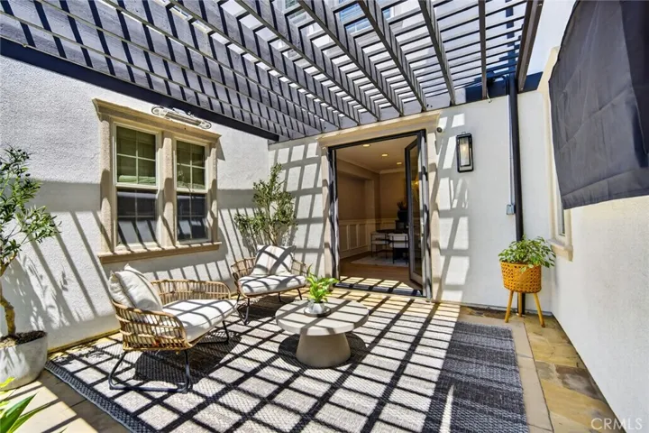 Courtyard across from the dining room