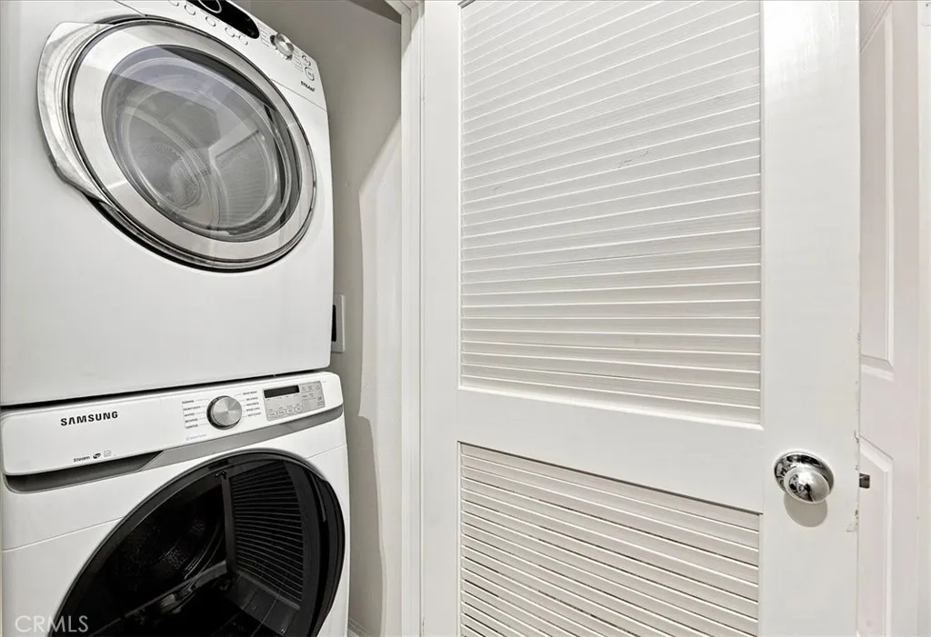 ADU laundry closet w/ full size Washer/Dryer included
