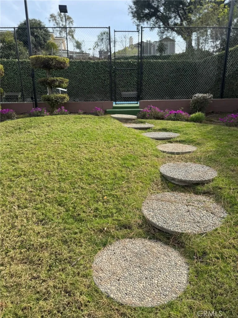 Stepping Stones to Tennis Court Stepping Stones to Tennis Court