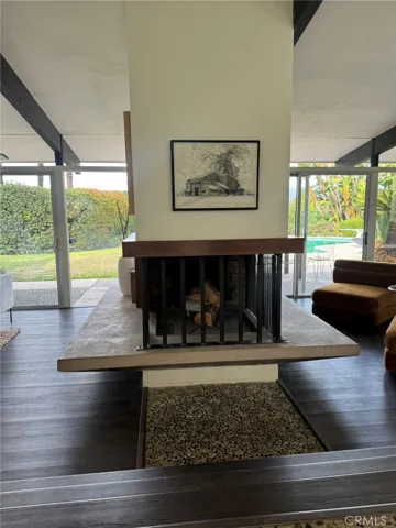 Dual sided Fireplace
