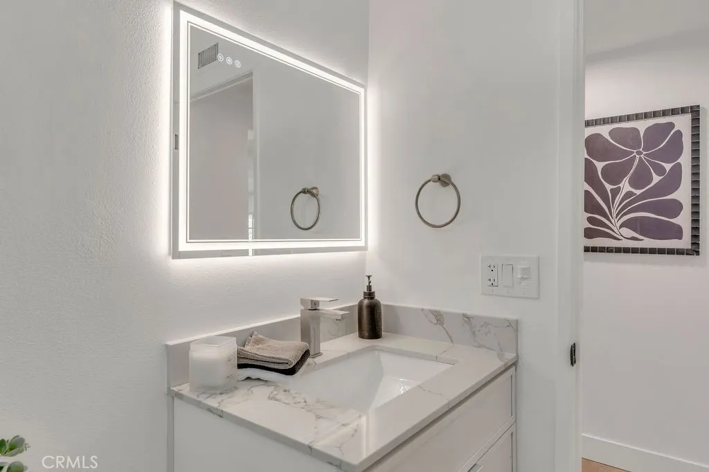 New vanities and mirrors