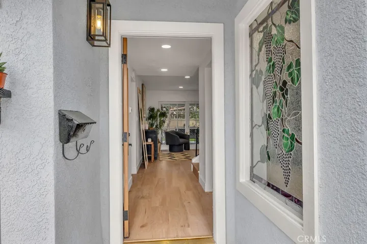 Inviting entrance