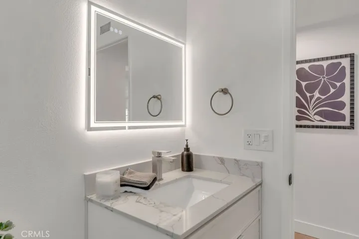 New vanities and mirrors