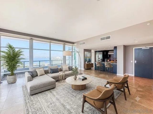 Living Room facing Kitchen