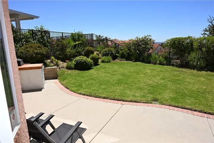 Grassy yard