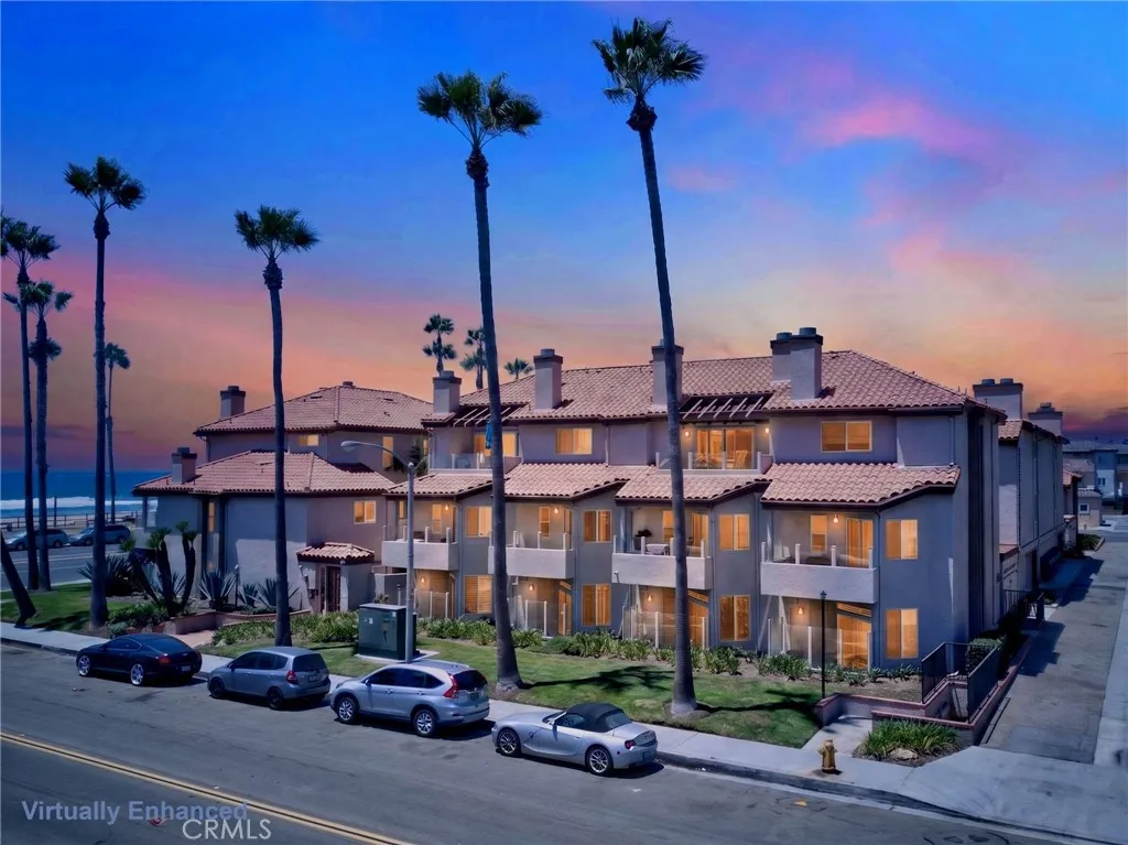 Enhanced Sunset Photo of the Ocean Breeze Community
