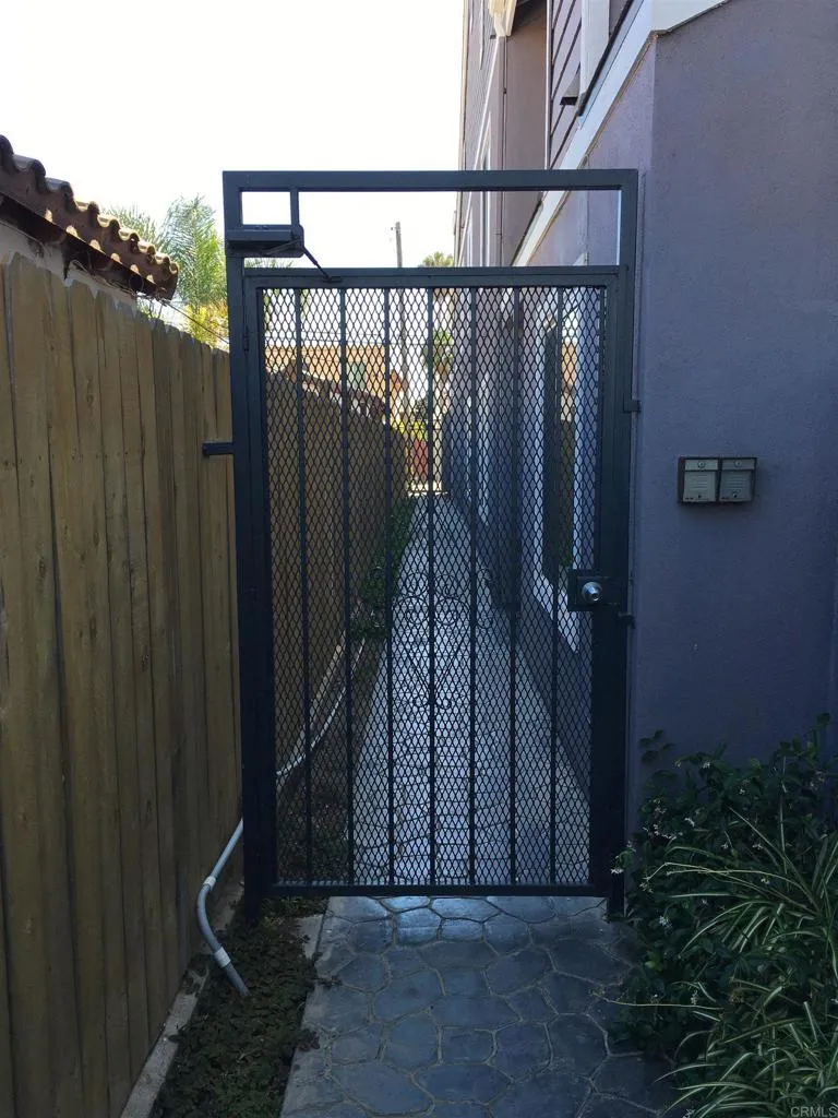 Front Entry Gate