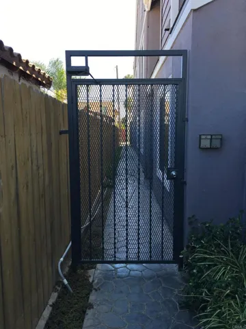Front Entry Gate