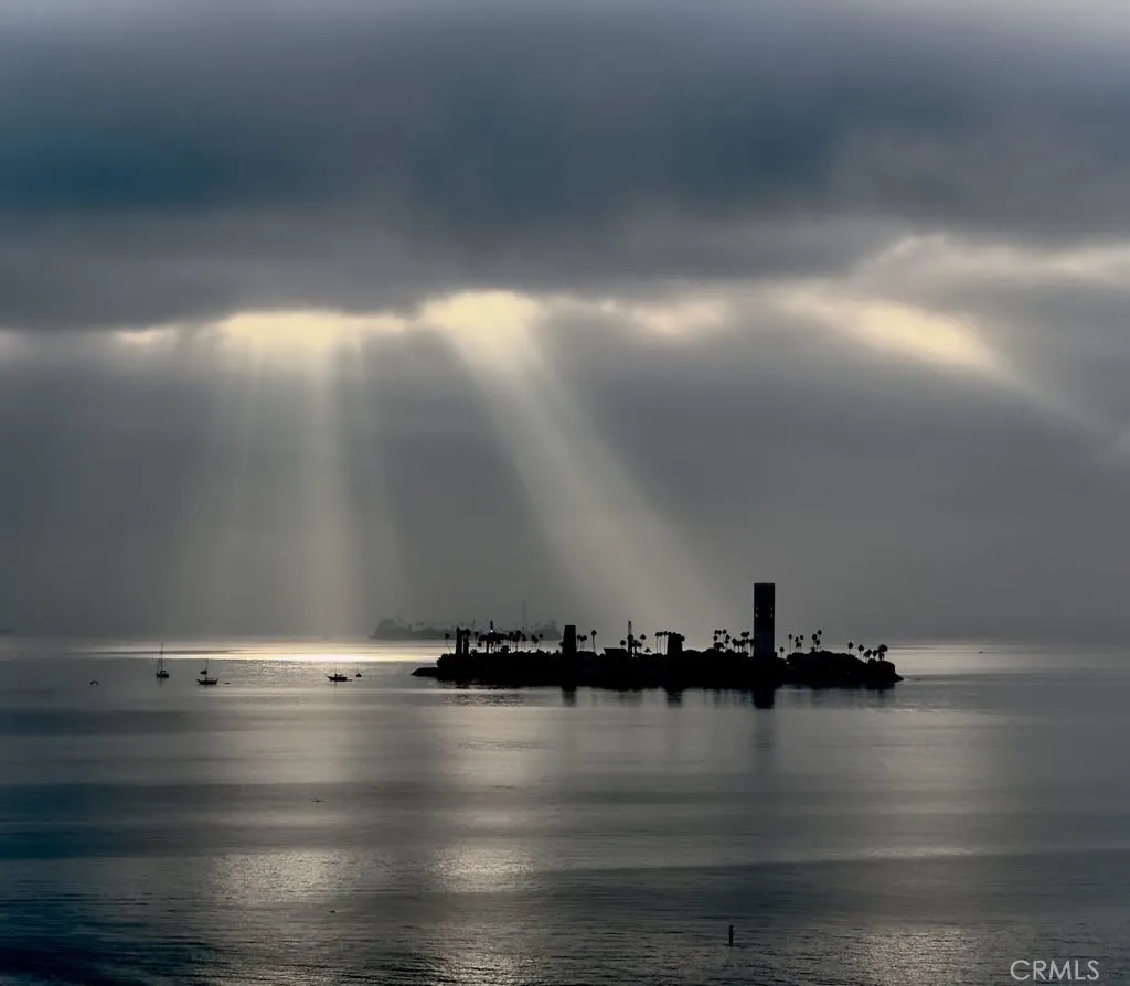 Sun breaking through the clouds