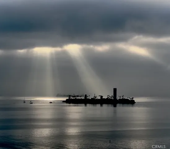 Sun breaking through the clouds