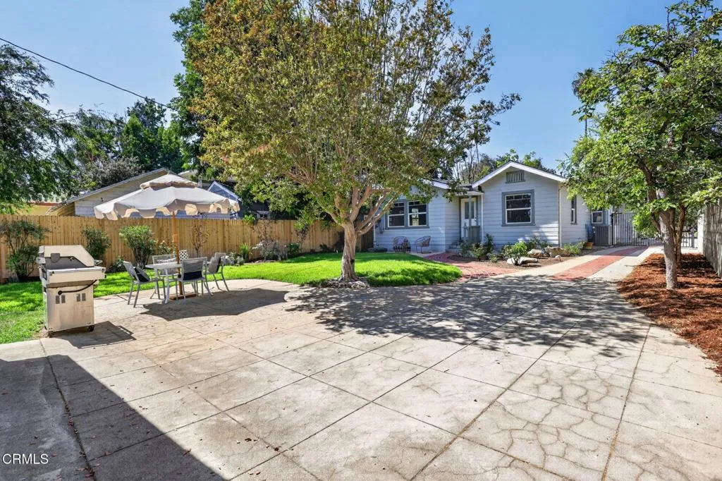 Backyard Patio Area