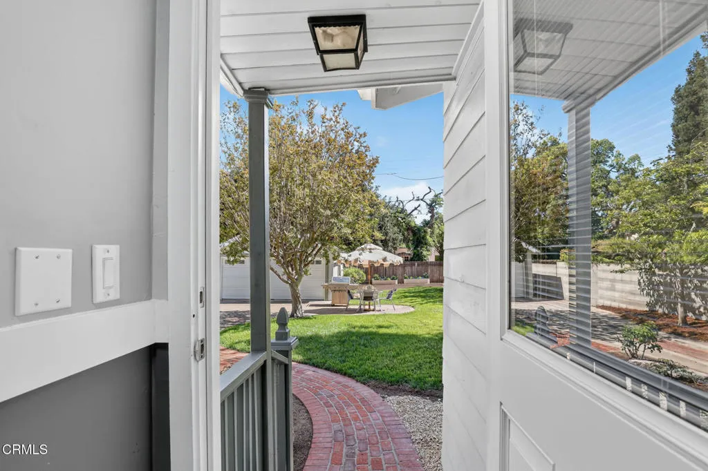 Back Door of House