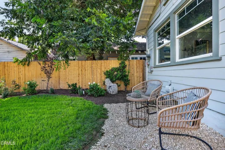 Backyard Seating Area