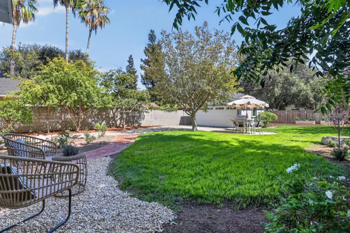 Backyard Seating Area