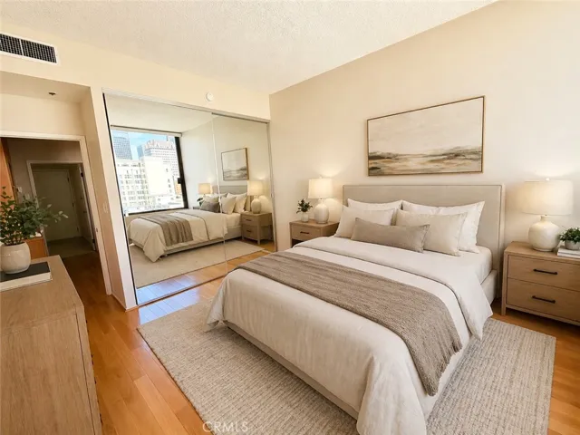 Bedroom Downstairs Virtually Staged