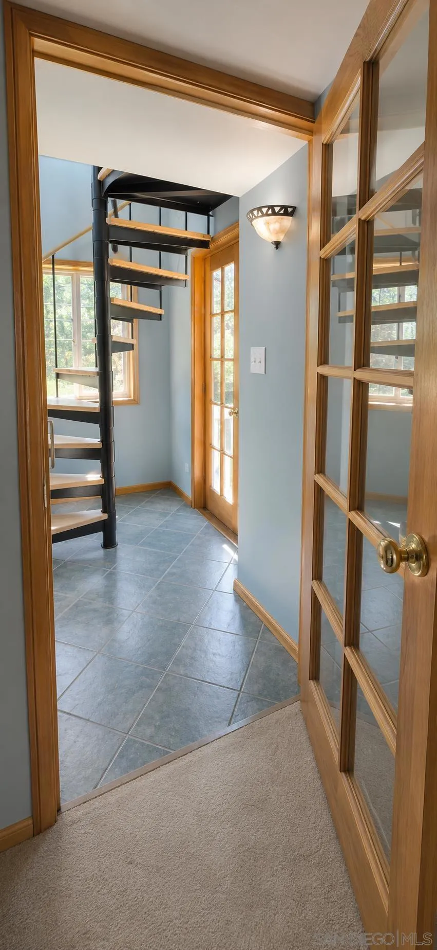 door to second bedroom