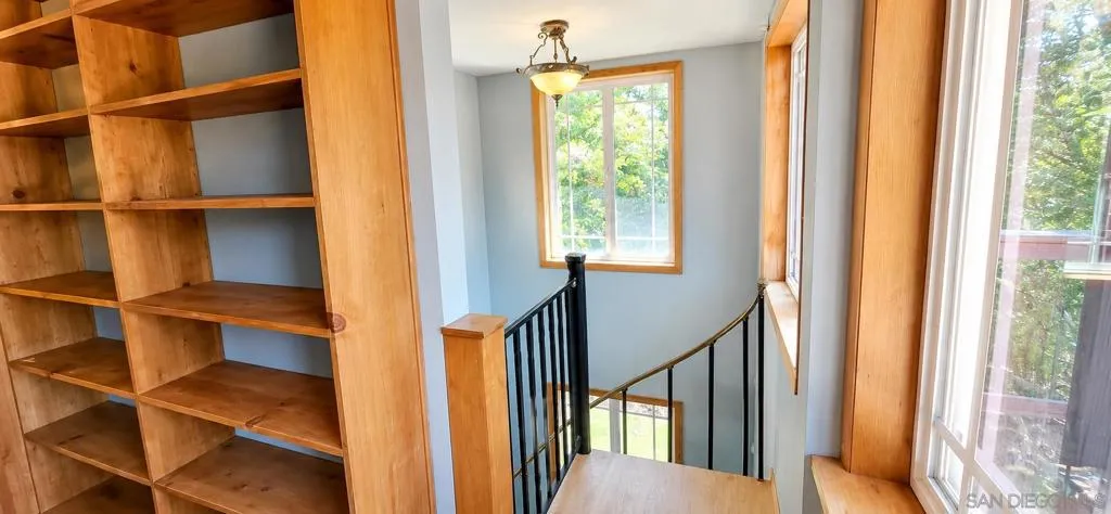 Leads to stairwell