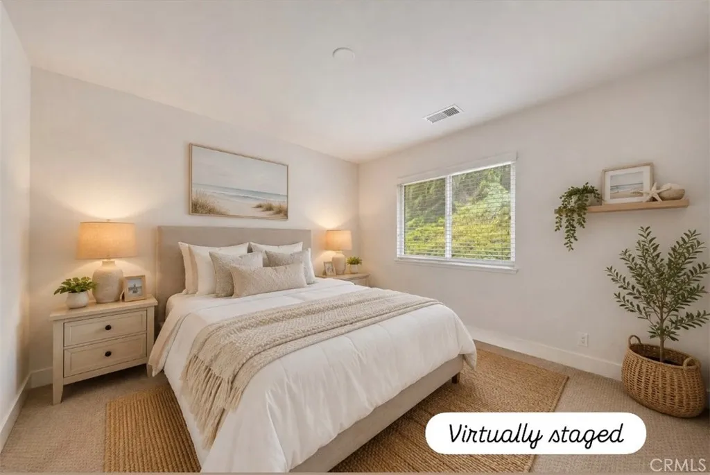Upstairs Bedroom/ Virtually staged
