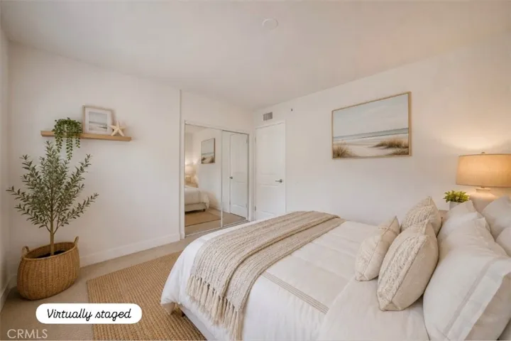Upstairs Bedroom/ Virtually staged