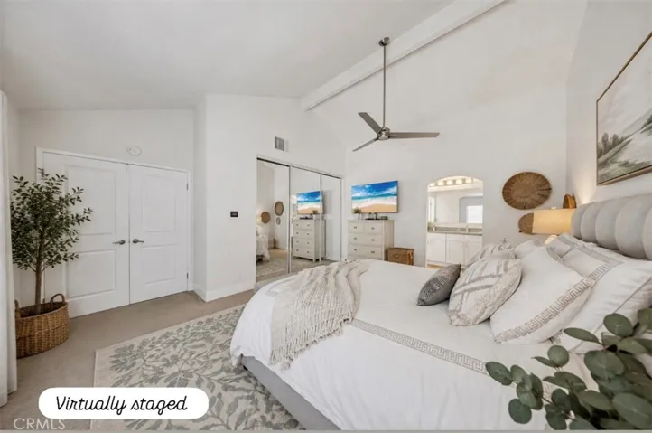 Master Bedroom/ Virtually staged