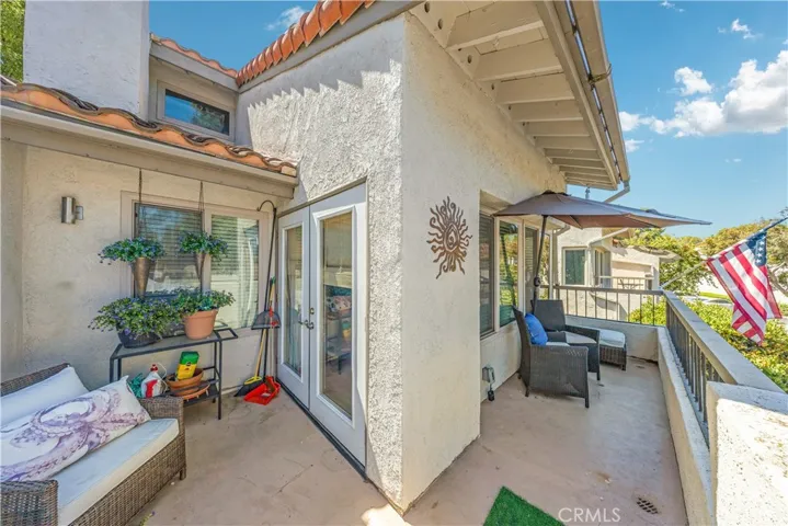 Balcony off of Living Room