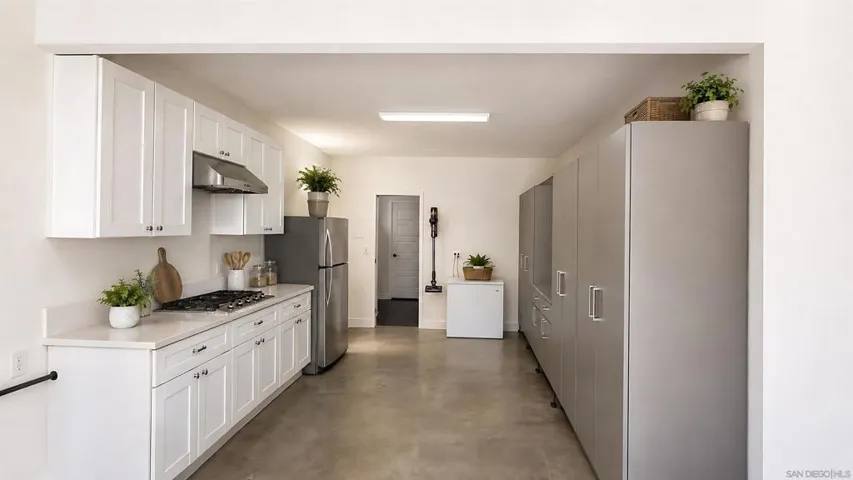 2nd kitchen in the garage