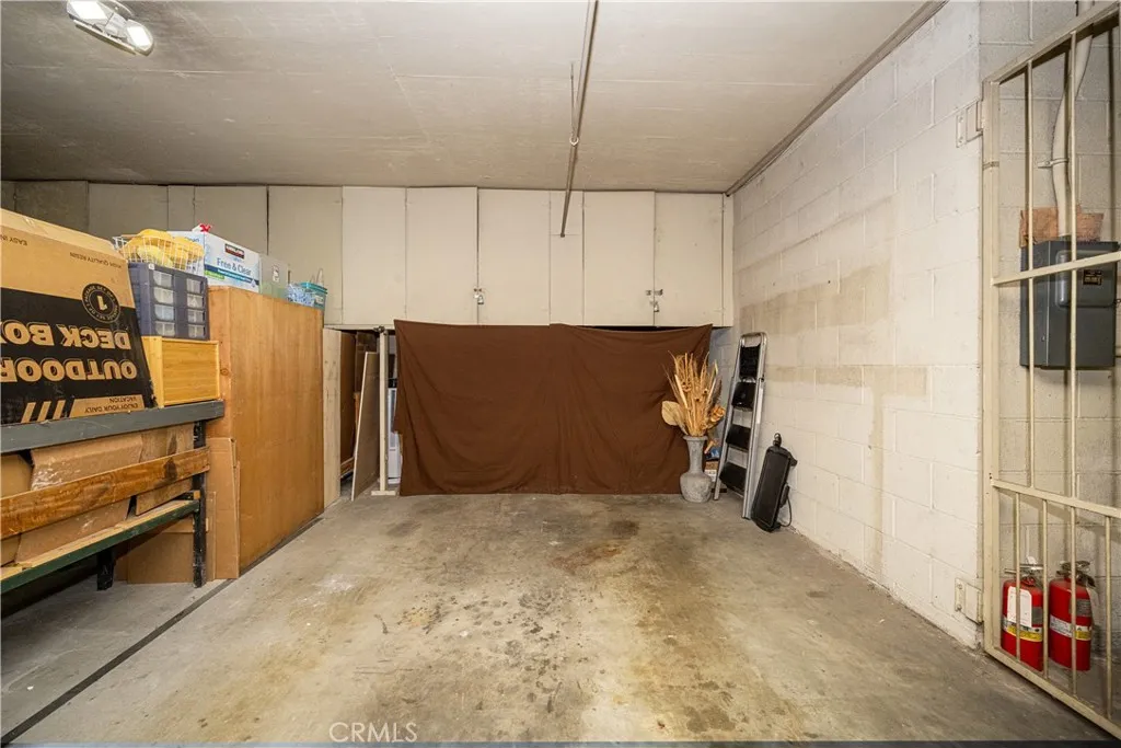 Garage Space With Storage!