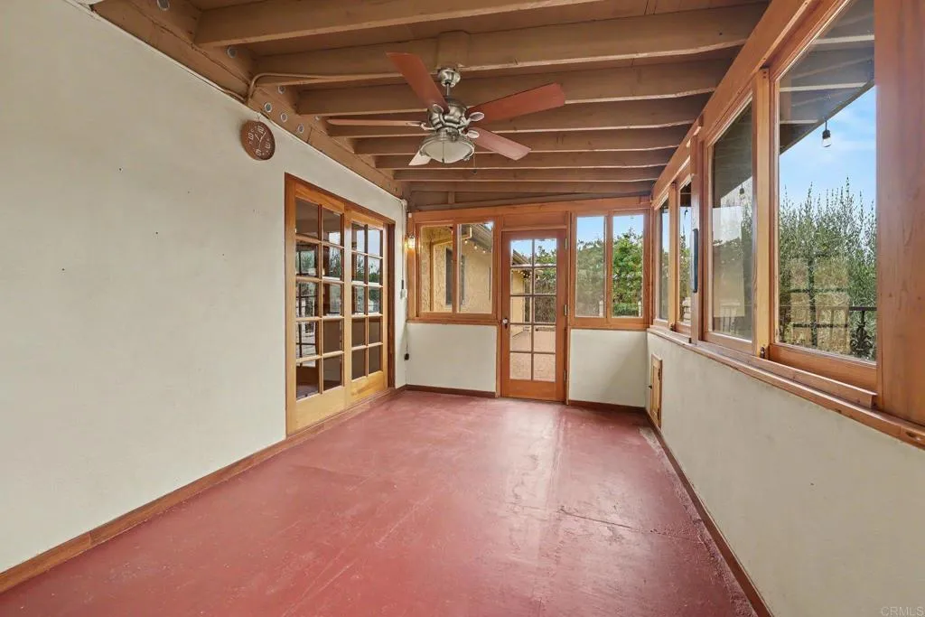 Enclosed Sunroom