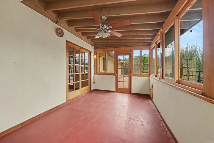 Enclosed Sunroom