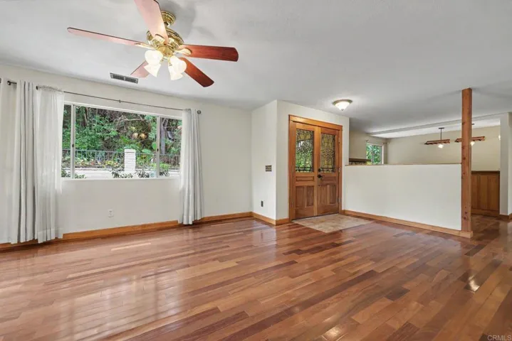Entry to living room