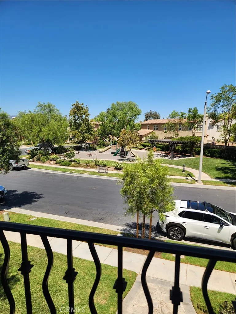 View to the neighborhood  park