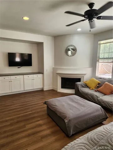 Living room off the kitchen