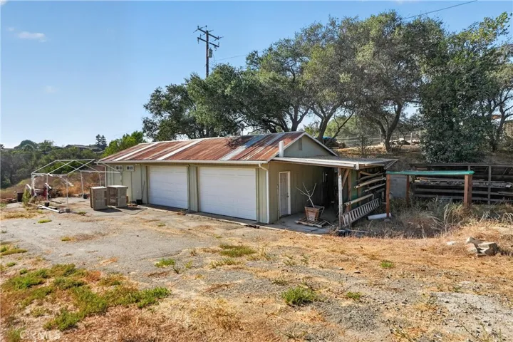 ANOTHER VIEW  OF  GARAGE/BARN.