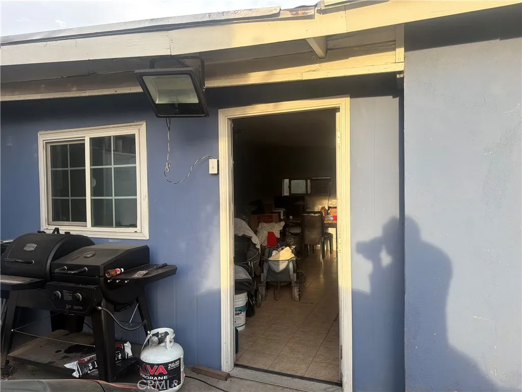 Garage was converted into a living quarter
