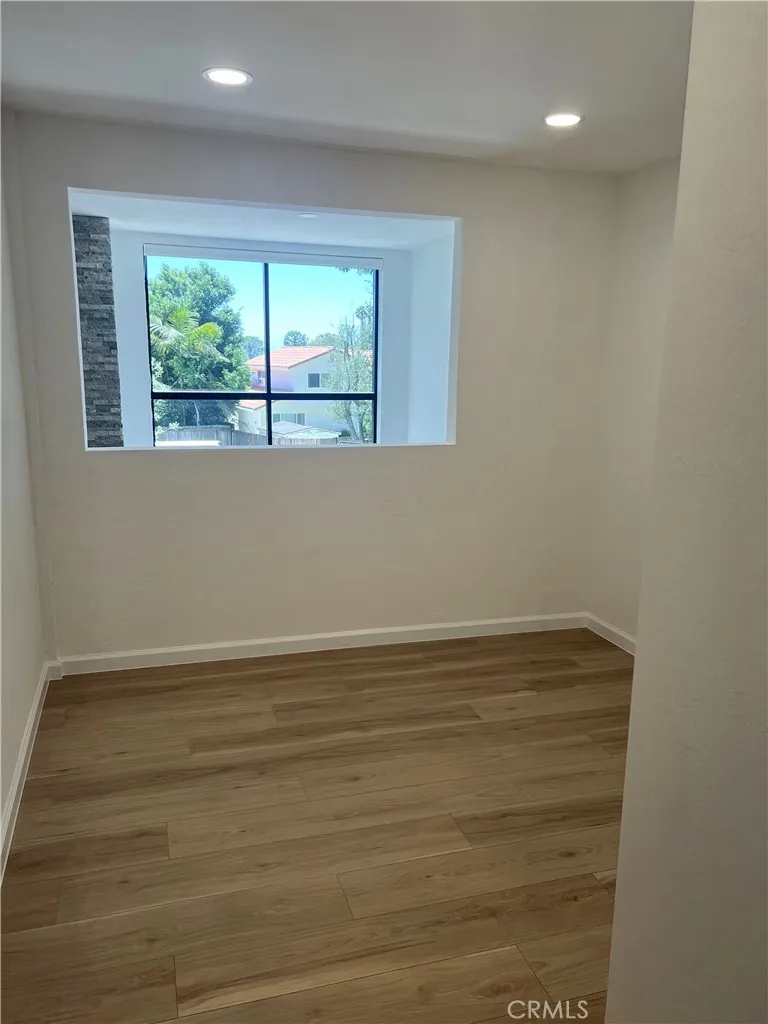 Updated upstairs den with opening wall