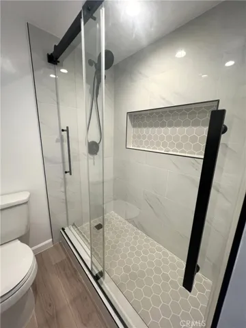 New shower upstairs bathroom