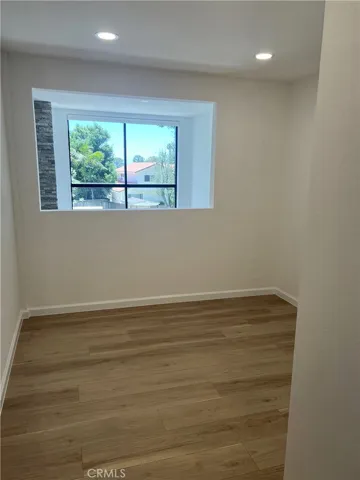 Updated upstairs den with opening wall