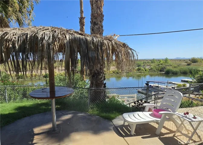 Lagoon view from the Arizona Room or palapa