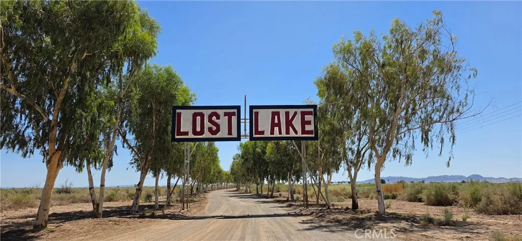 Entrance to Lost Lake Resort