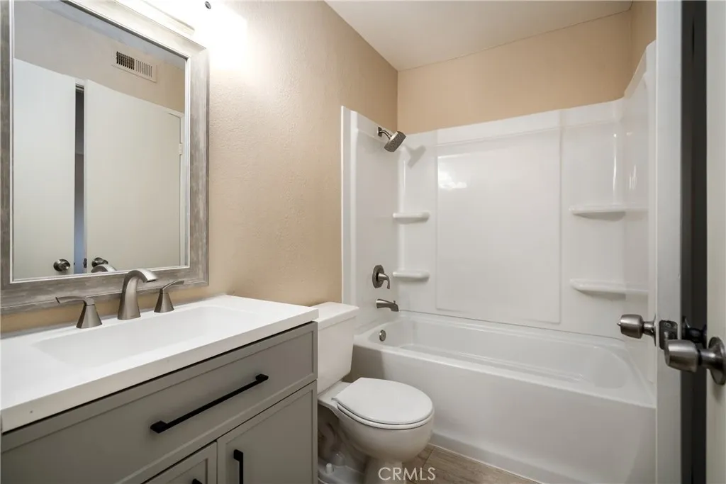 Upstairs remodeled bathroom. This is bathroom #3. Located off bedroom #4