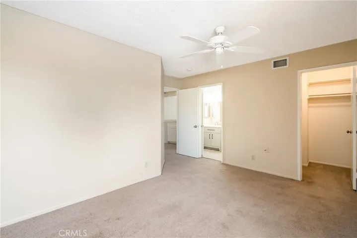 Bedroom #4 with walk in closet and connecting bathroom
