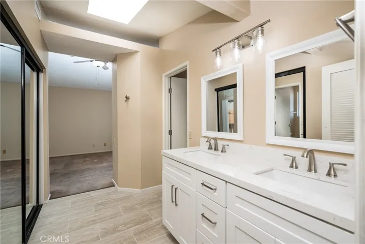 Primary remodeled bathroom upstairs. This iis bathroom #2.