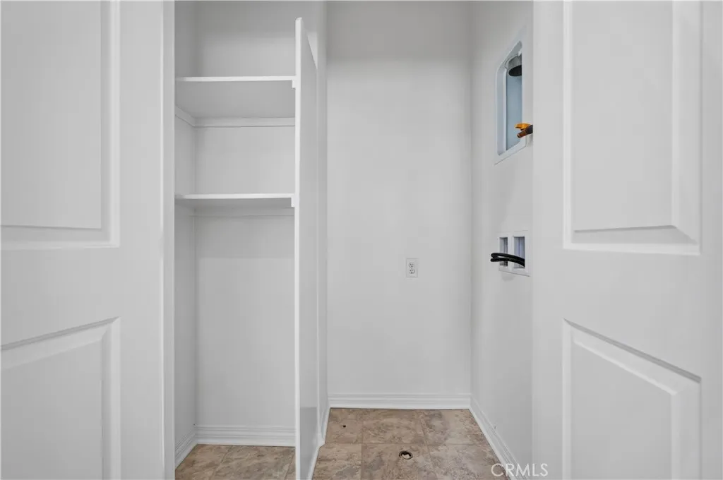 Upstairs Indoor Laundry Closet