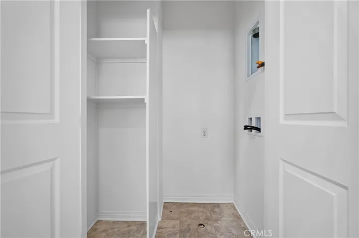 Upstairs Indoor Laundry Closet