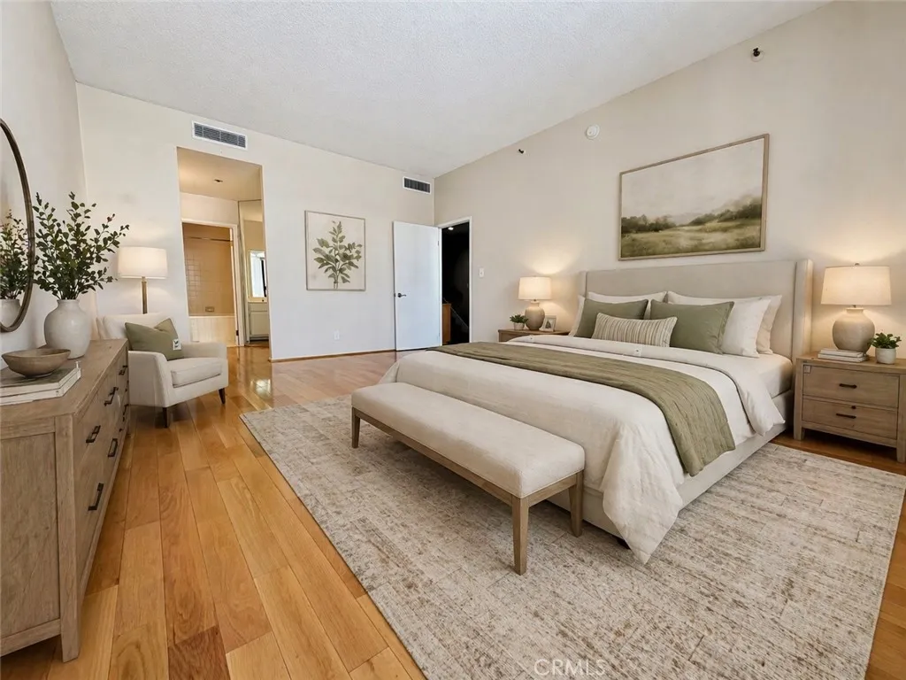 Primary Bedroom Virtually Staged